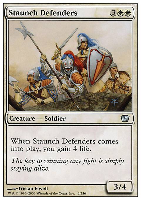 Featured card: Staunch Defenders