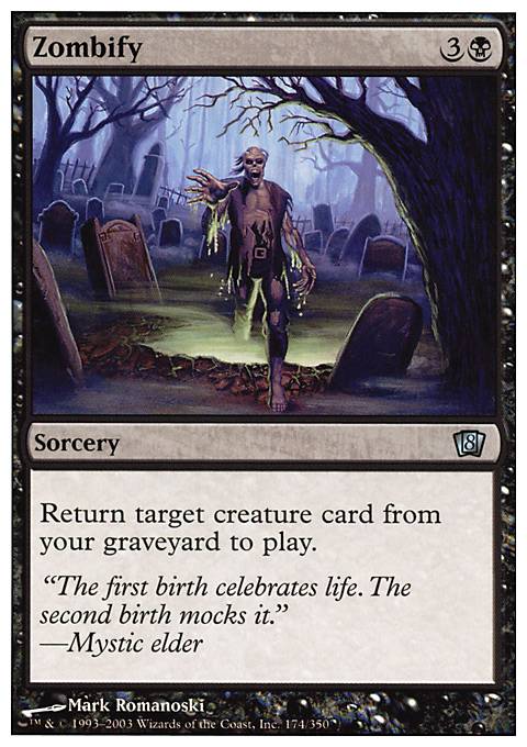 Featured card: Zombify