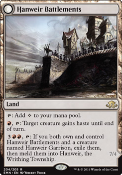 Featured card: Hanweir Battlements