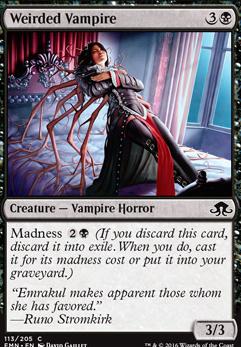 Featured card: Weirded Vampire