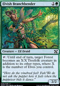 Elvish Branchbender feature for Elf deck