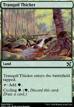 Featured card: Tranquil Thicket