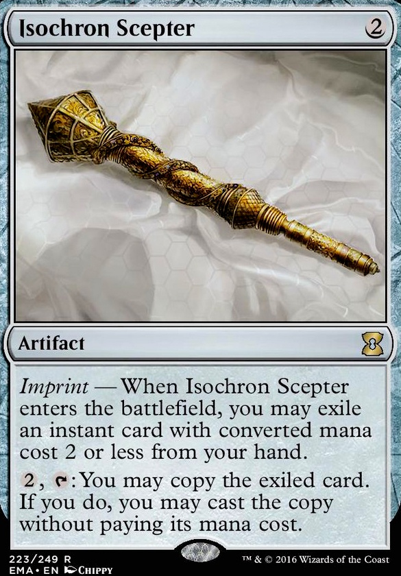Featured card: Isochron Scepter