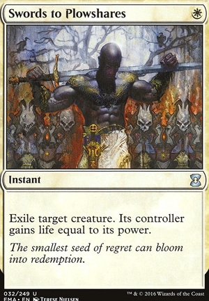 Swords to Plowshares feature for Noyan Dar EDH Control