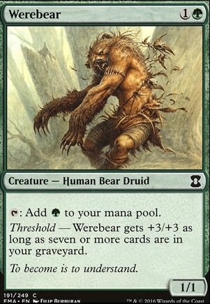 Featured card: Werebear