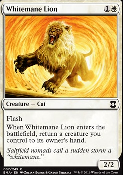 Whitemane Lion