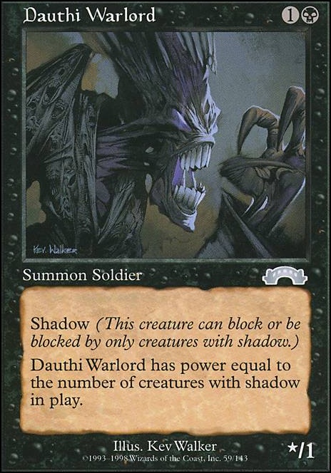 Dauthi Warlord feature for Dauthi DEATH! A 15$ story about old school shadow
