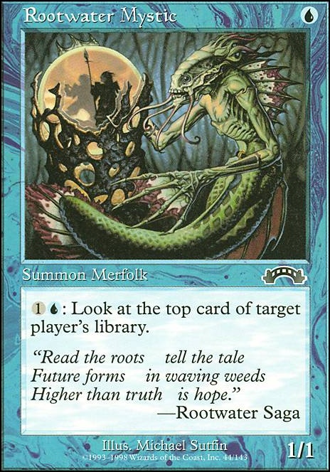 Rootwater Mystic feature for Mihail’s Merfolk Lords, Lantern Looter Beatdown