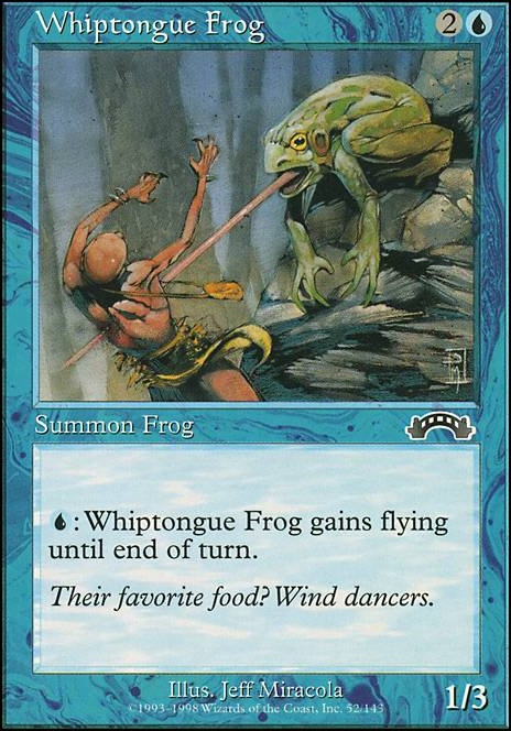 Featured card: Whiptongue Frog