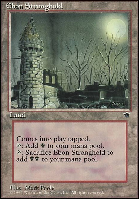 Featured card: Ebon Stronghold