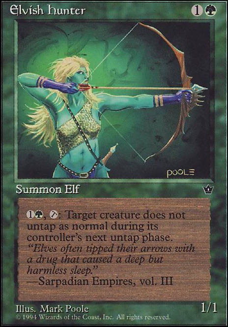 Featured card: Elvish Hunter