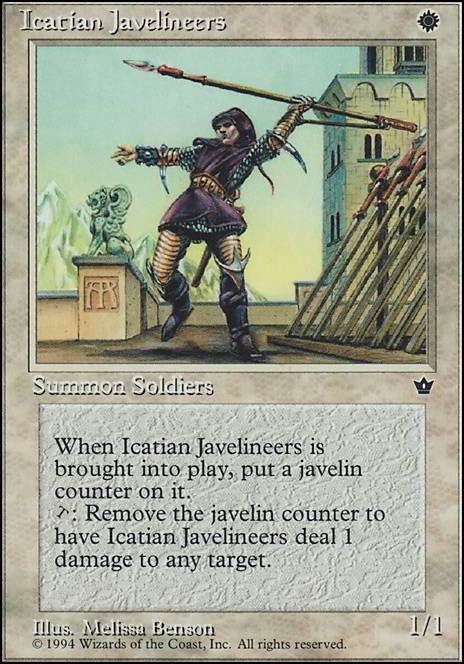 Featured card: Icatian Javelineers