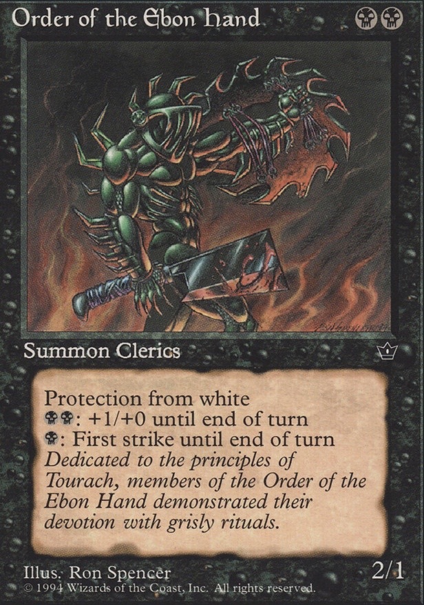 Featured card: Order of the Ebon Hand