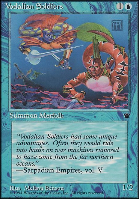 Featured card: Vodalian Soldiers