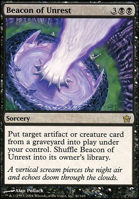 Featured card: Beacon of Unrest