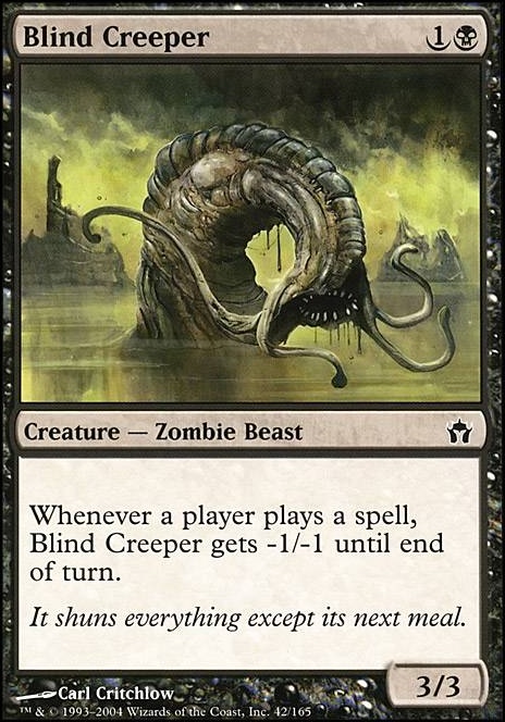 Featured card: Blind Creeper