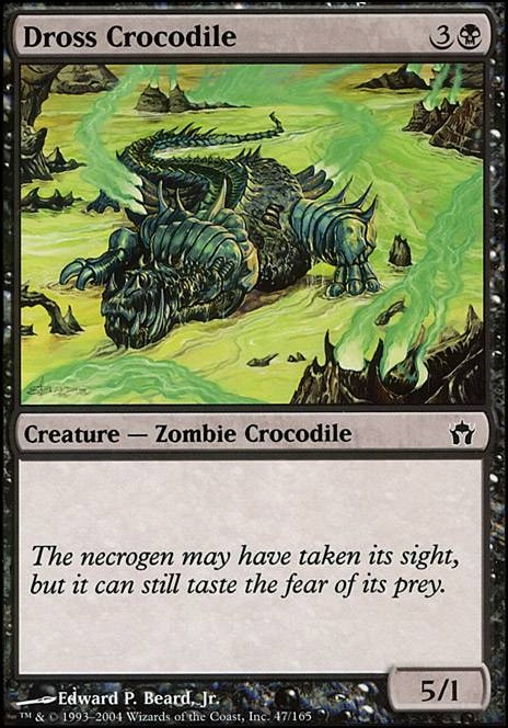 Featured card: Dross Crocodile