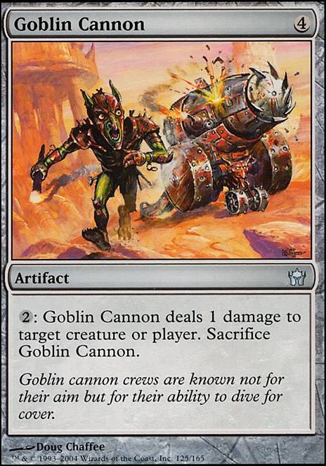 Featured card: Goblin Cannon