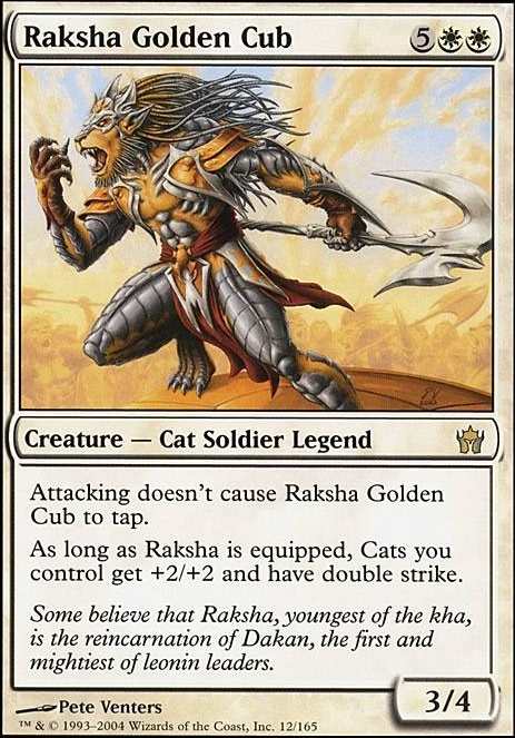 Raksha Golden Cub feature for Cats Commander