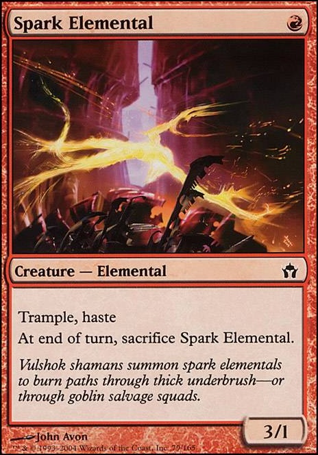 Featured card: Spark Elemental