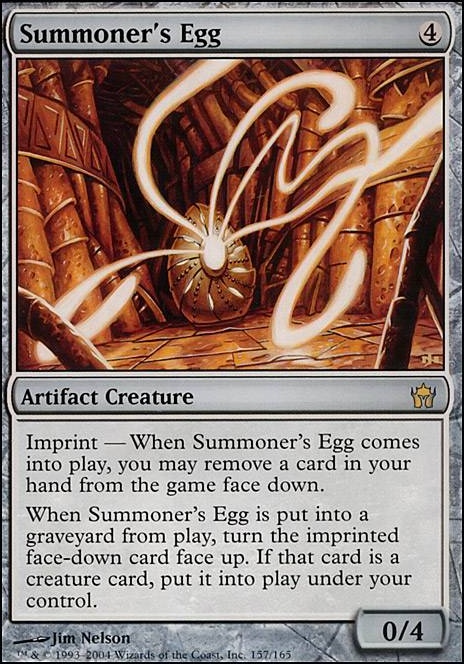 Summoner's Egg feature for Jank Go-Shintai deck