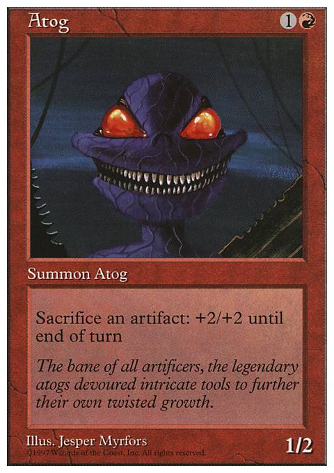 Featured card: Atog