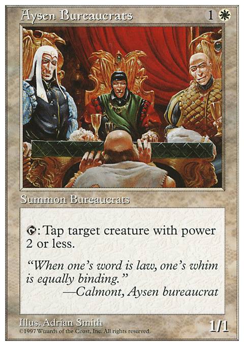 Featured card: Aysen Bureaucrats