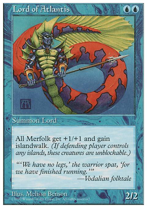 Lord of Atlantis feature for Merfolk