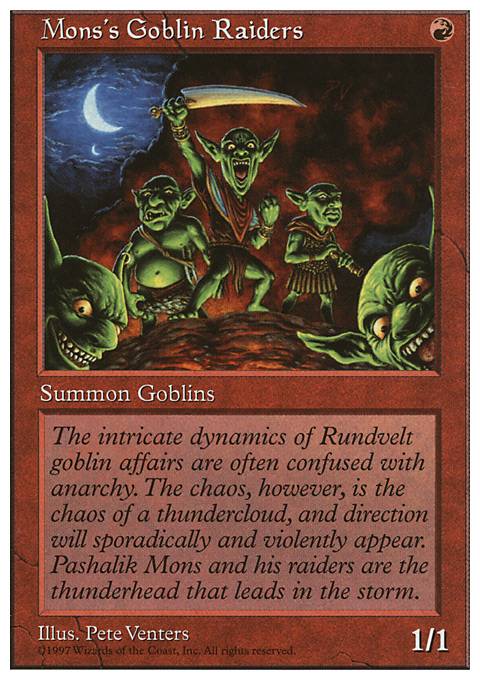 Featured card: Mons's Goblin Raiders