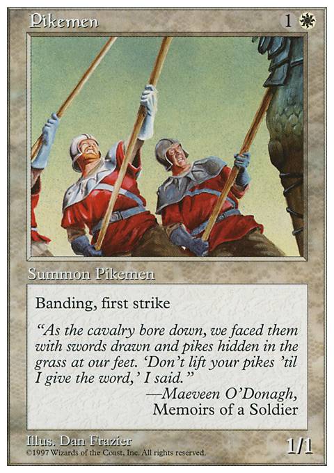 Featured card: Pikemen