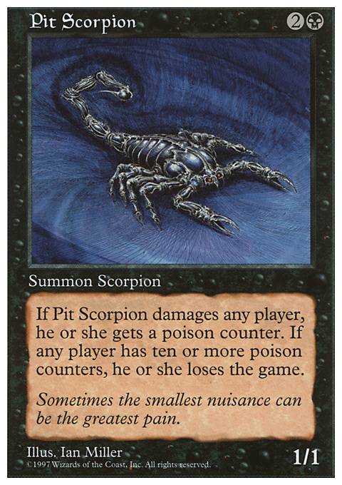Pit Scorpion