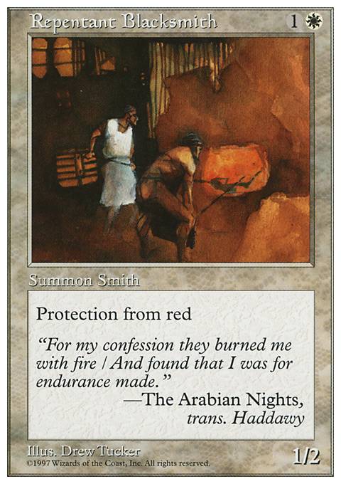 Featured card: Repentant Blacksmith