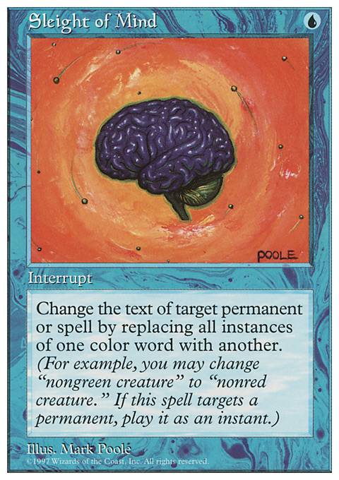 Featured card: Sleight of Mind
