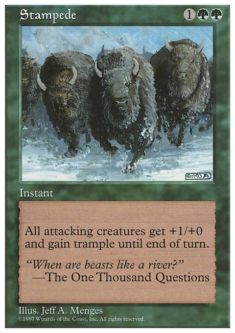 Featured card: Stampede