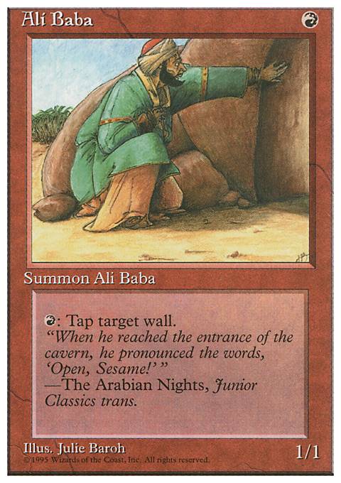 Featured card: Ali Baba