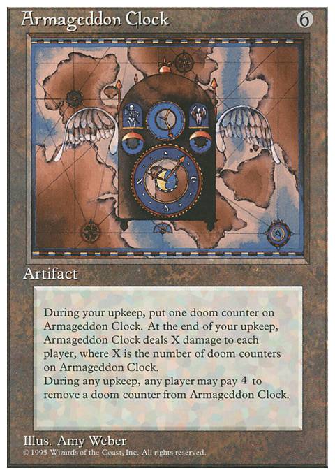 Armageddon Clock feature for Mana Squeeze