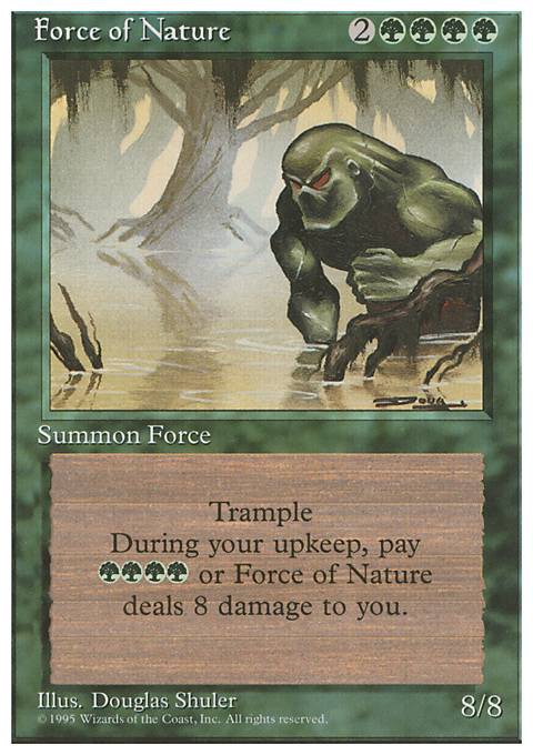 Featured card: Force of Nature