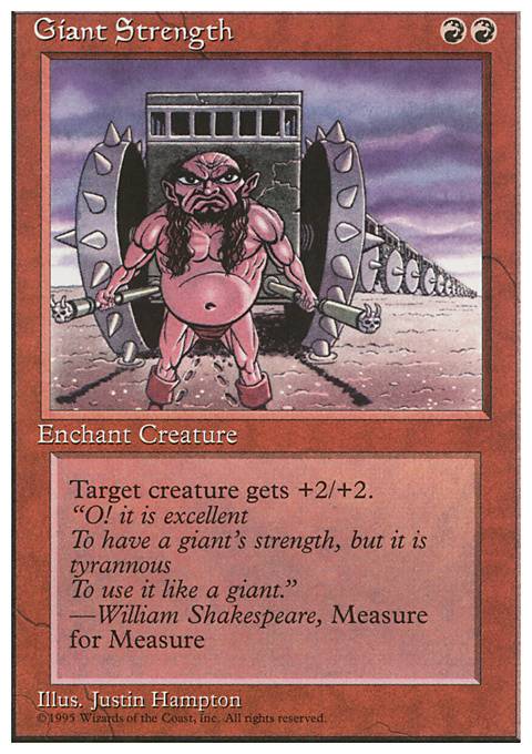 Featured card: Giant Strength