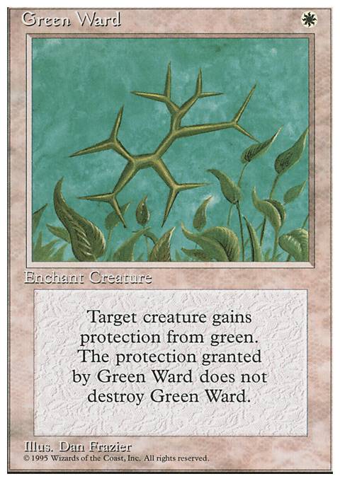 Featured card: Green Ward