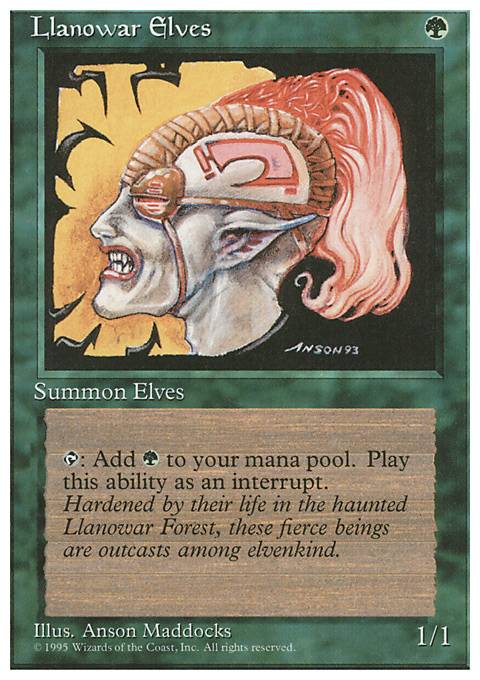 Featured card: Llanowar Elves