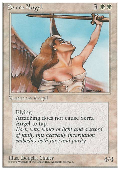 Serra Angel feature for Classic MonoWhite Learning