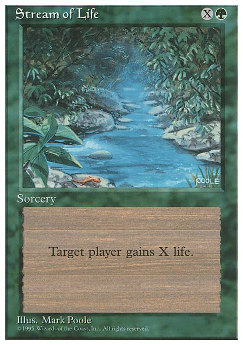 Featured card: Stream of Life