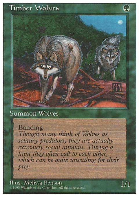 Featured card: Timber Wolves