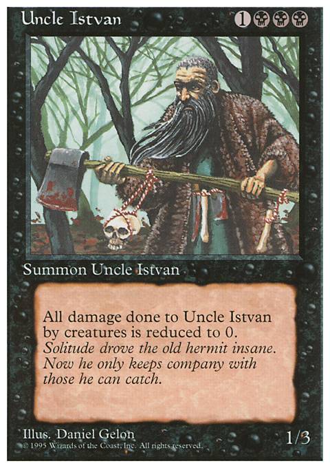 Featured card: Uncle Istvan