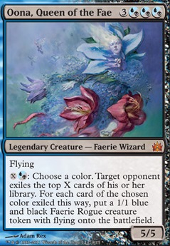 Oona, Queen of the Fae feature for [EDH] Oona Tribal Faerie Combo