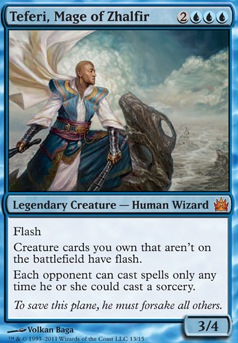 Featured card: Teferi, Mage of Zhalfir