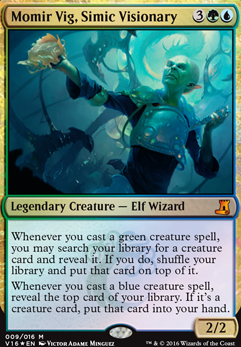 Momir Vig, Simic Visionary feature for Free Creatures, now cheaper!