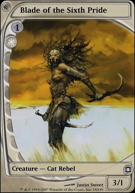 Featured card: Blade of the Sixth Pride