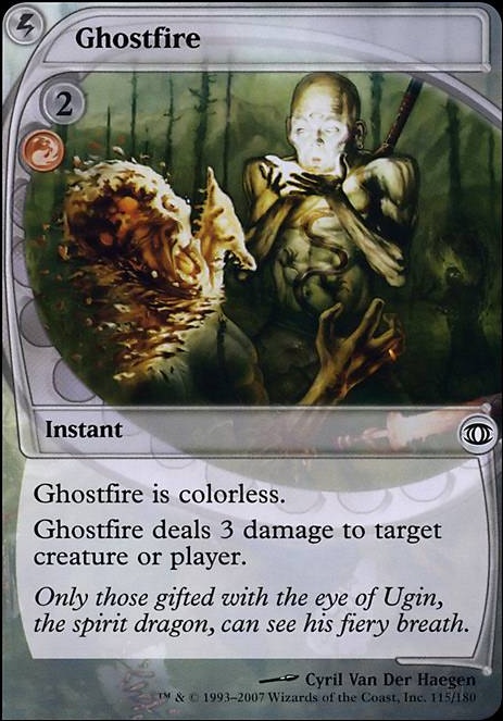 Featured card: Ghostfire