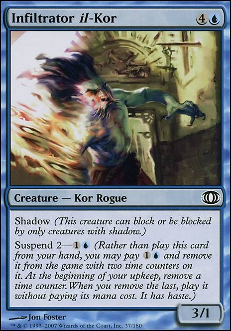 MTG 4x Looter il-kor-Time Spiral Shadow ALLEMAND *